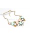 Vintage Geometric Shapes Necklace